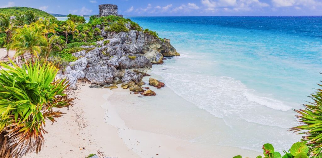 Praias-Paradisíacas-Praia-de-Tulum-México