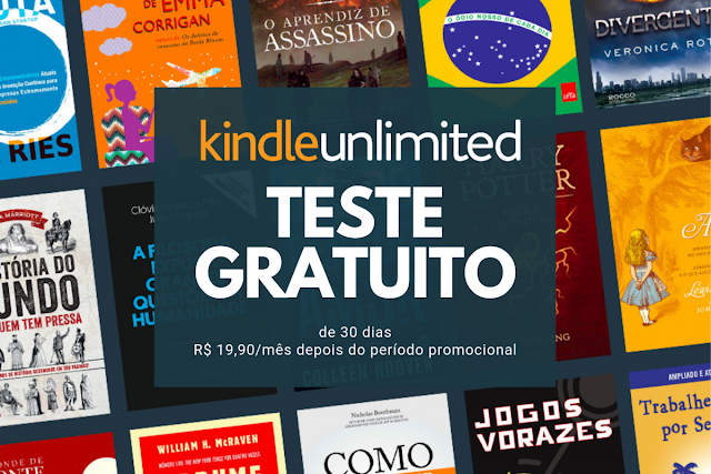 Teste o Kindle Unlimited por 30 dias grátis