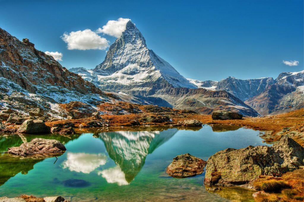 Onde neva em outubro? Zermatt, Suíça