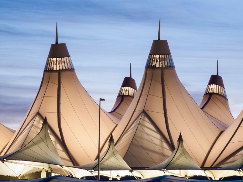 10 aeroportos mais bonitos do mundo - Denver