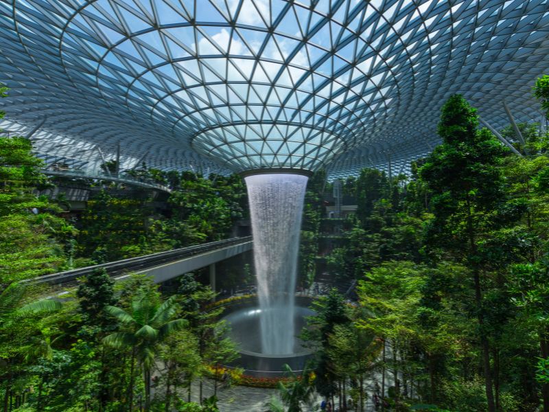 10 aeroportos mais bonitos do mundo - Changi Singapura