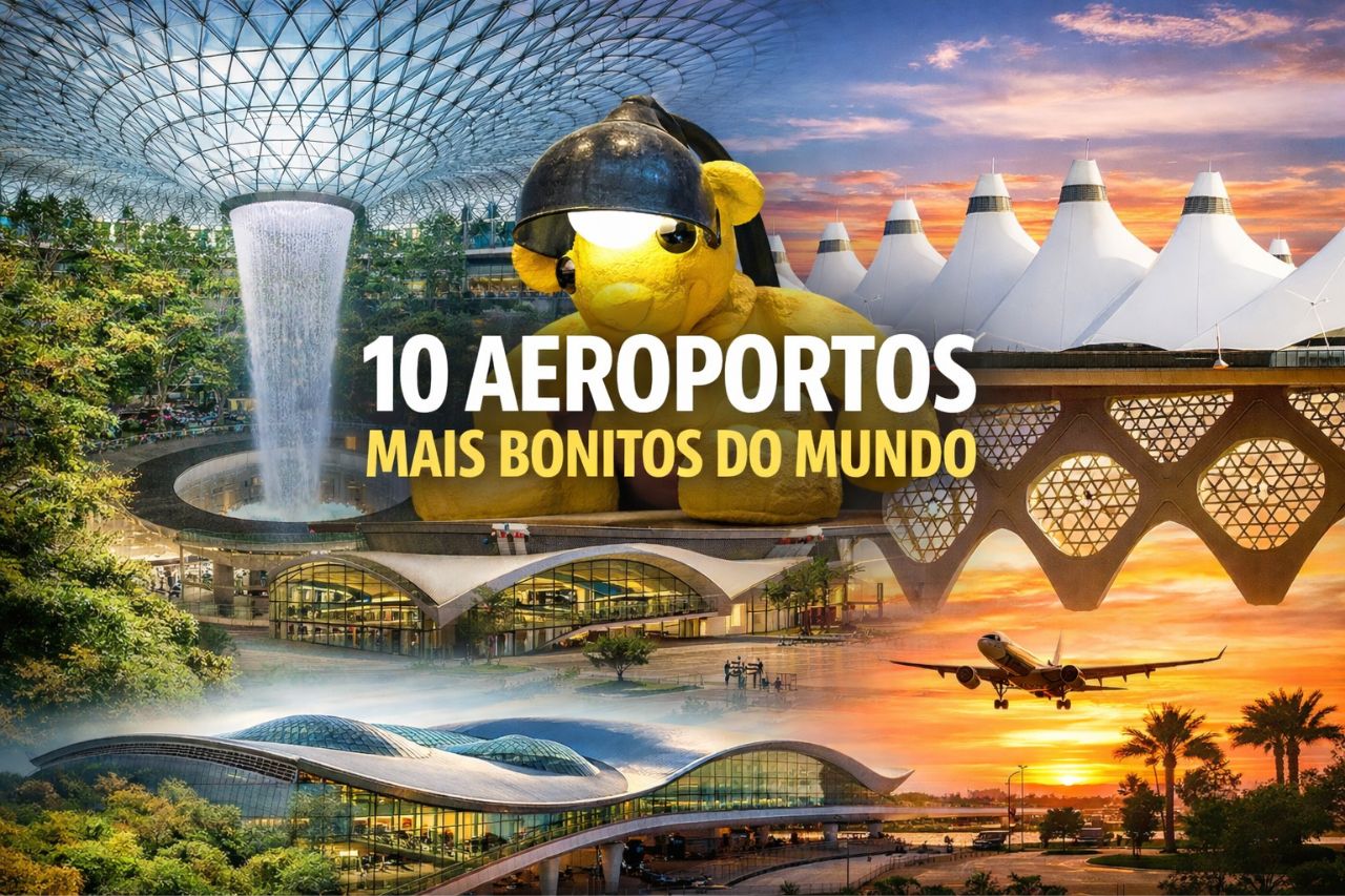 10 aeroportos mais bonitos do mundo