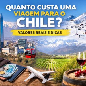 Quanto custa uma viagem para o Chile? Valores reais