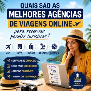 Quais são as melhores agências de viagens online para reservar pacotes turísticos?